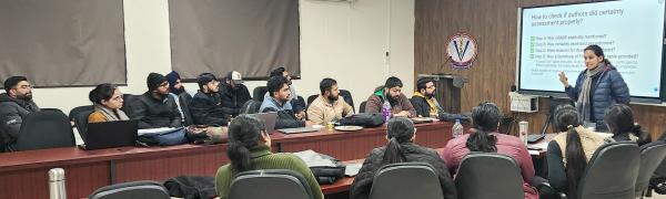 Guru Angad Dev Veterinary and Animal Sciences University, Ludhiana, organised a training workshop on Writing Review Articles and Systematic Literature Synthesis at the Centre for One Health on dated 20 January 2026